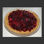 Cranberry Pecan Fudge Pie