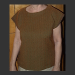 Brown cotton with Lycra top