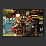 Greg & TukTuk driver, Ayutthaya
